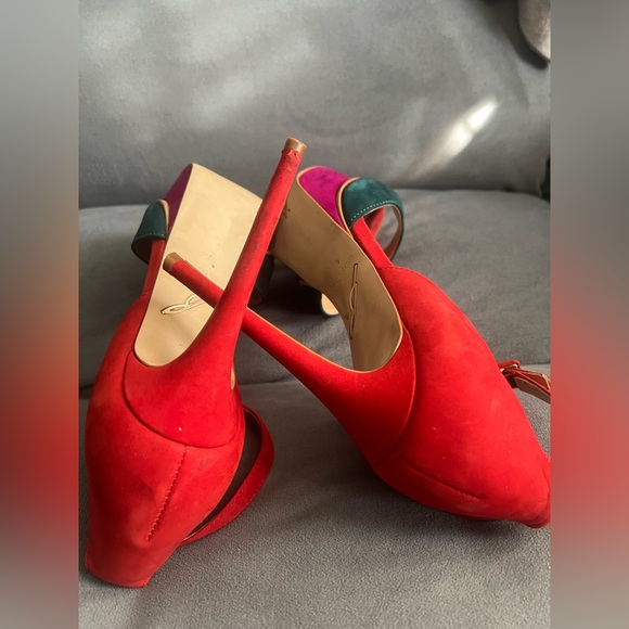 Brian Atwood Platform Heels 8.5 - Picture 4 of 6